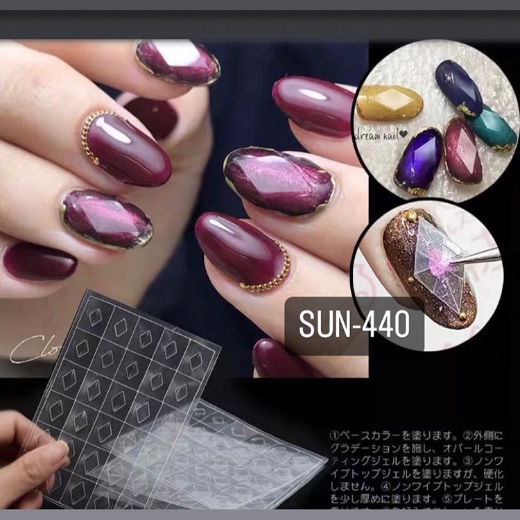 

Aksesoris Kuku Nail Art Gem Sticker