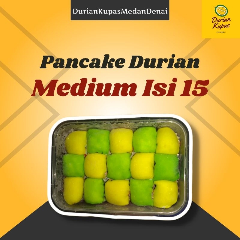 

Pancake Durian Medium Isi 15