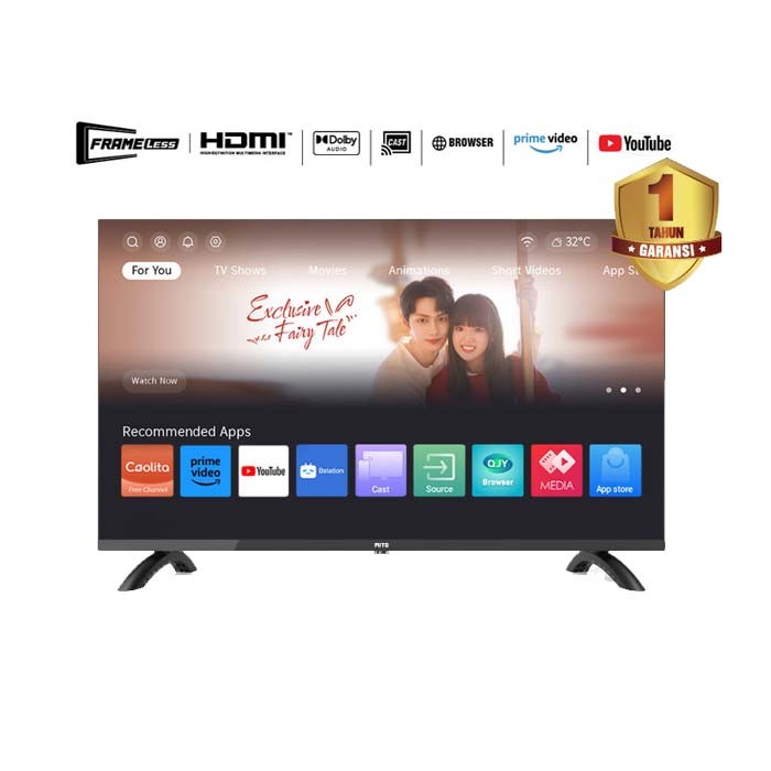 LED TV MITO 32" 3266 (SMART TV/HD)