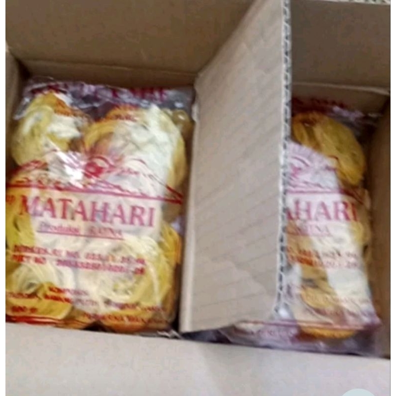 

Kerupuk Matahari Kuning Rasa Bawang Gurih