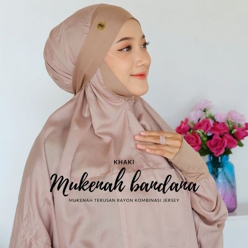 NEW MODEL MUKENA HADROMOUT, MUKENA BANDANA, MUKENA KATUN RAYON, MUKENA DEWASA, MUKENA MURAH, Mukena 