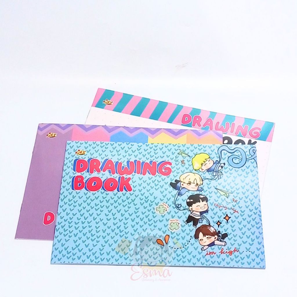 

KIKY Buku Gambar Ukuran Tanggung (Uk.18x26cm) 621400