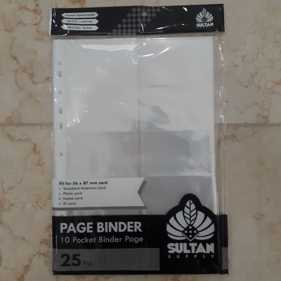 Sultan A4 10P Page A4 10-Pocket Ring Binder Album Kpop Sleeve Binder