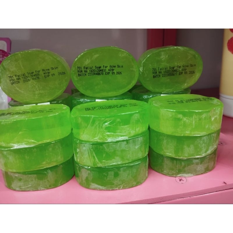 Sabun hijau oval/sabun acne 701 oval