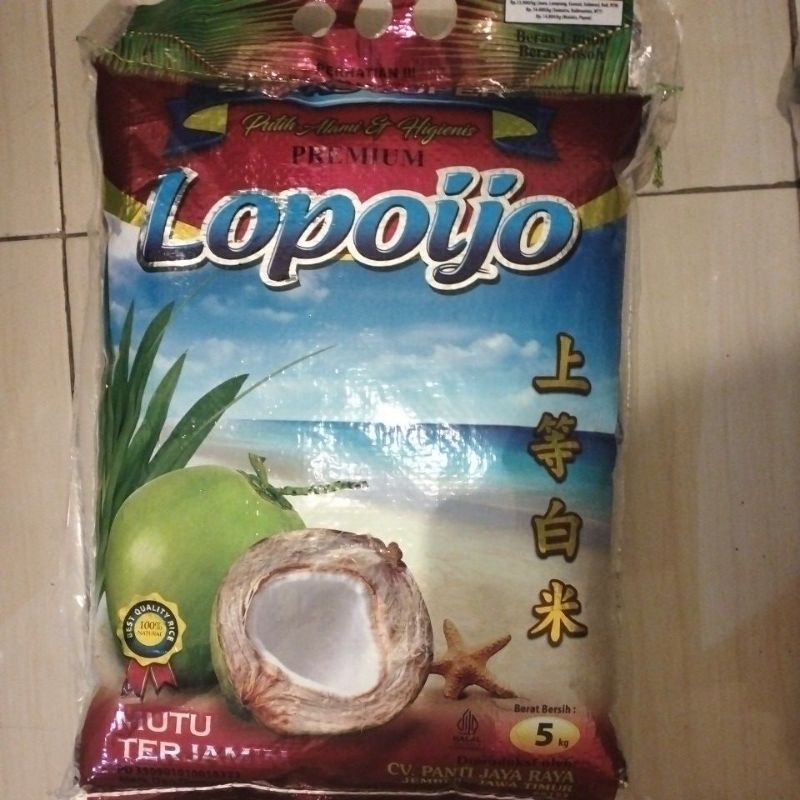 

Beras Lopo Ijo 5 kg