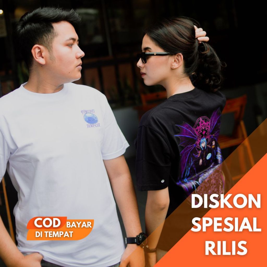 Rimuru Tempest Kaos Anime Tensura Demon Lord Slime Street Culture T-Shirt MT14