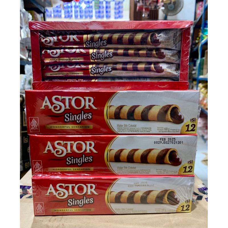 

Astor Single Astor Singles, 1box isi 12 pcs (HARGA PER BOX)