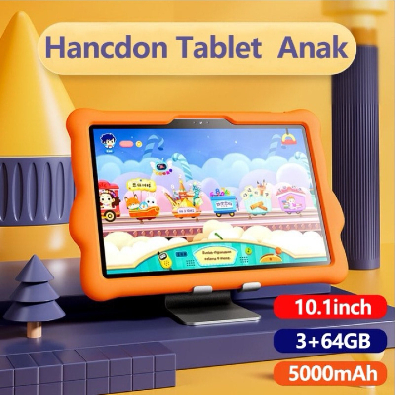 FREE CASE LUCU Tablet Anak Android Tab Study Kids | Tablet Android Anak | Tablet Belajar Anak | Ipad