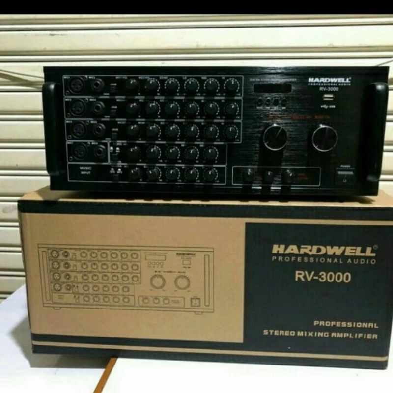 Amplifier Hardwell RV 3000 RV3000 Amplifier Hardwell Bluetooth/USB Original