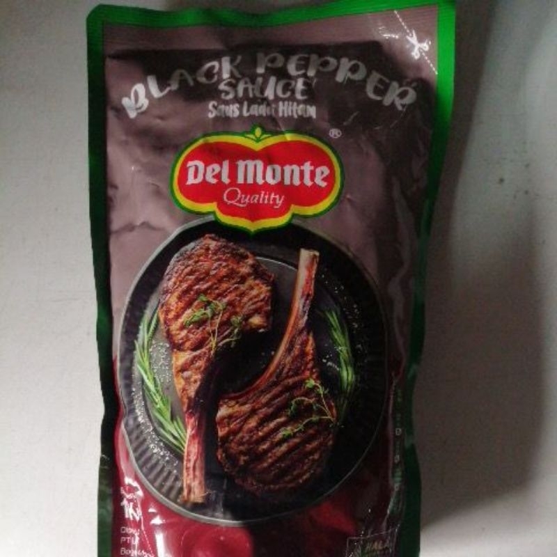 

Delmonte saos blackpepper lada hitam 1kg