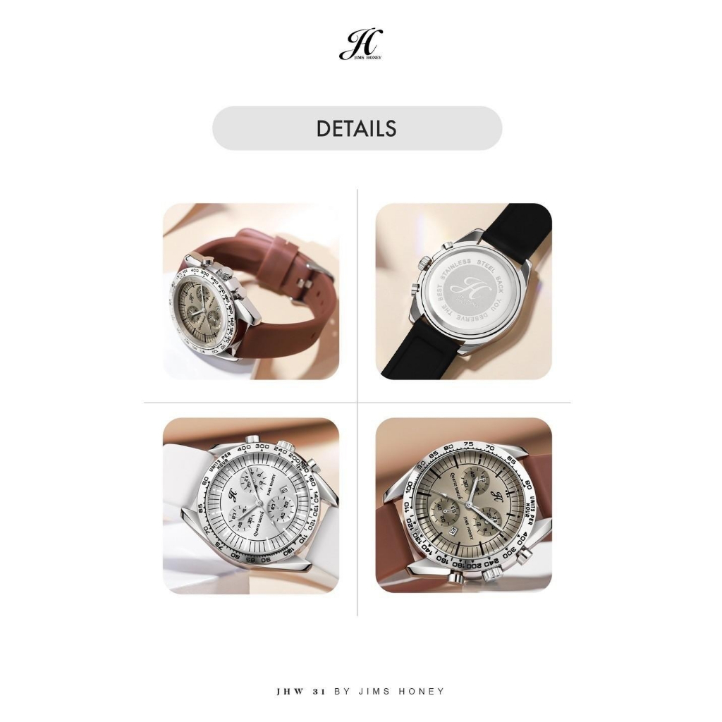 JIMS HONEY JHW 31 Jam Tangan Wanita Cewek Jimshoney Murah Elegan Fashion Casual Terbaru