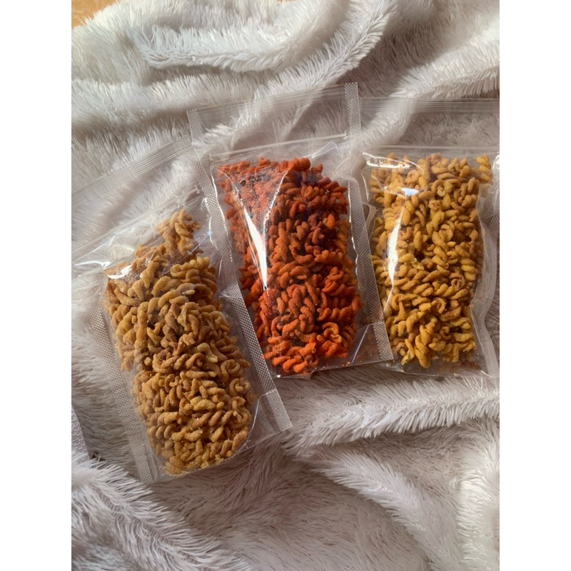 

Makaroni Spiral 3 Varian Rasa Kemasan Standar 110 gram