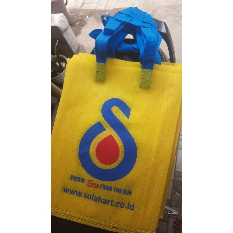 Custom tas Sablon Goodie Bag