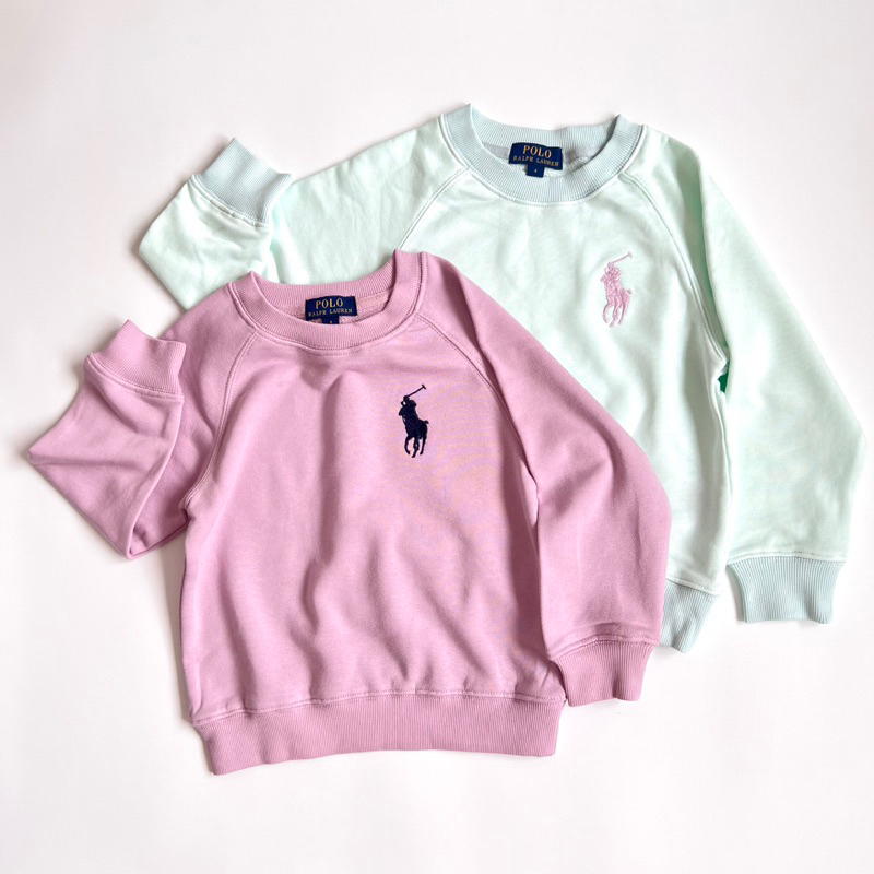 PLAIN COLOR POLO SWEATER / sweater anak unisex/ pakaian baju sweater anak unisex