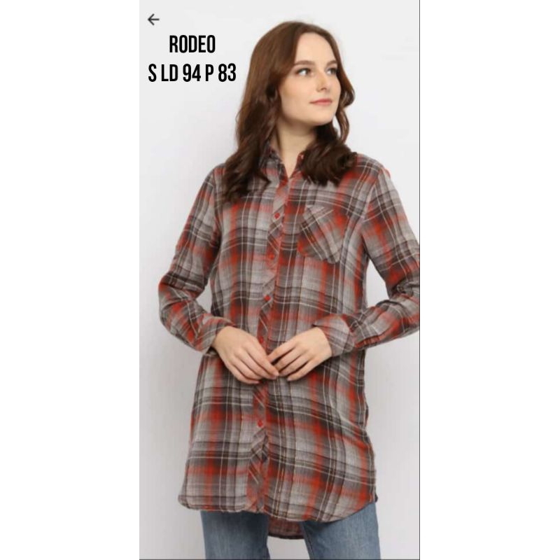 Tunik Kemeja Remaja Dewasa Rodeo