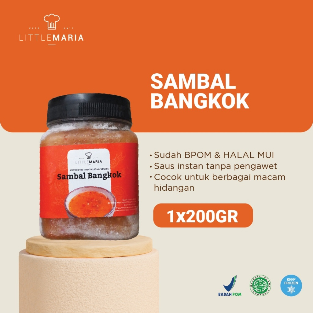 

LittleMaria Sambal Bangkok 200gr