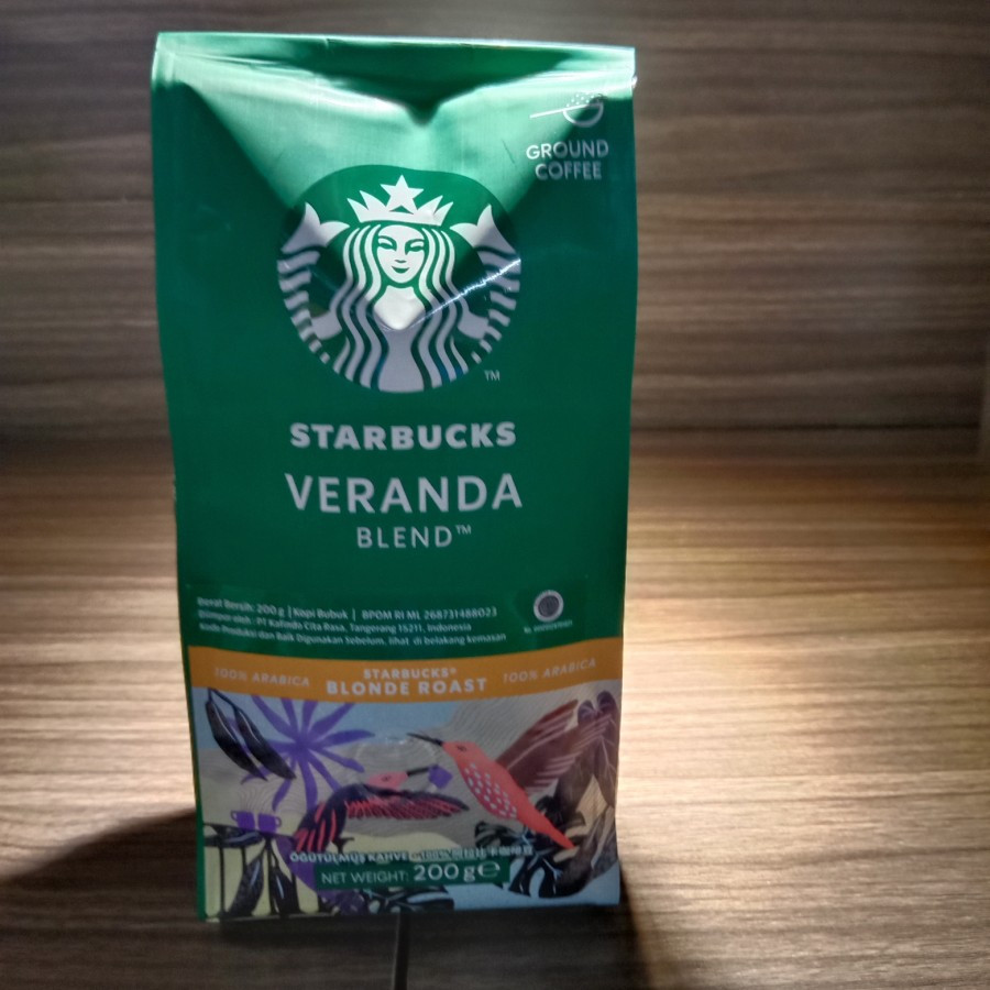 STARBUCKS Veranda Blend Kopi Bubuk Ground Coffee 200 Gram