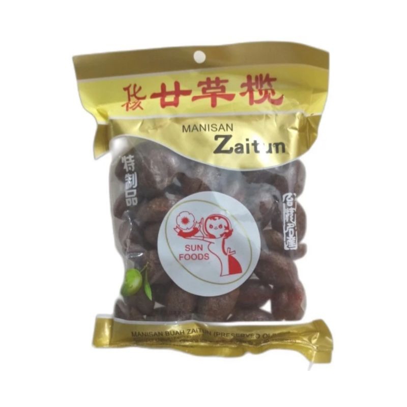 

Sun Foods Manisan Buah Zaitun Buah Kana 300g/ Preserved Olive 300g