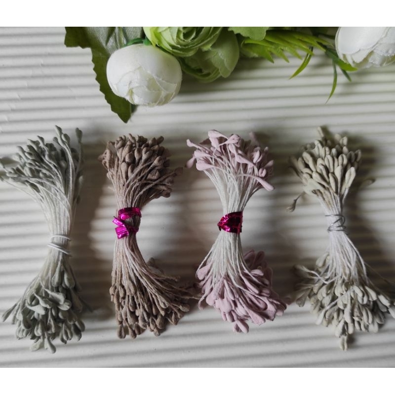 Putik Bunga 5 gram Putik Gandum Putik Bunga Hias Putik Bunga Putik Warna