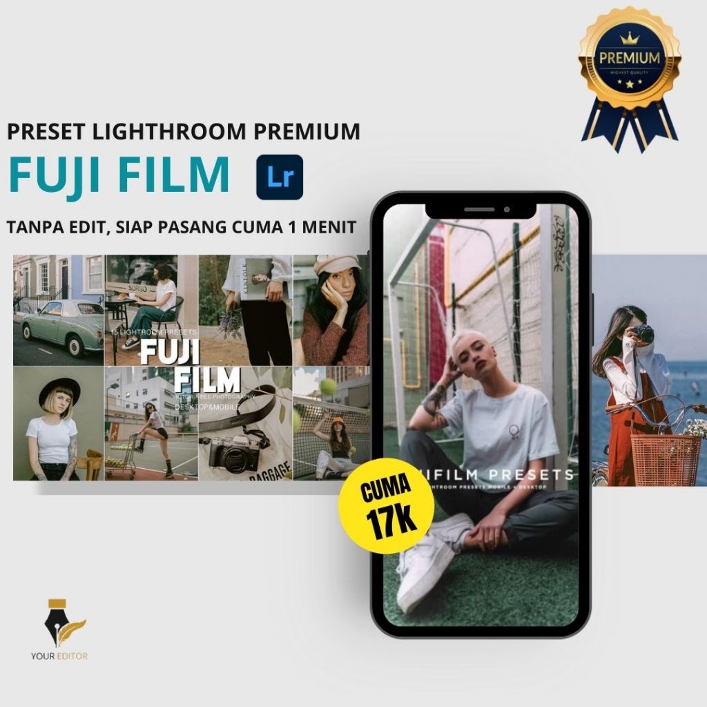 FUJI FILM LIGHTROOM PREMIUM (Android & Ios)
