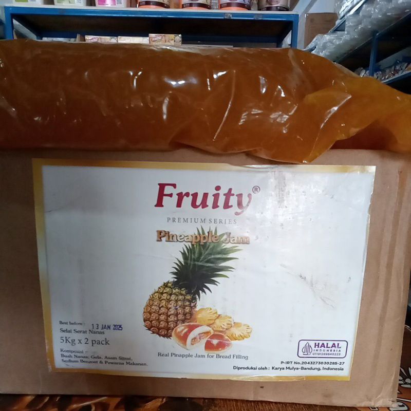 

SELAI NANAS REPACK 1KG Fruity jam