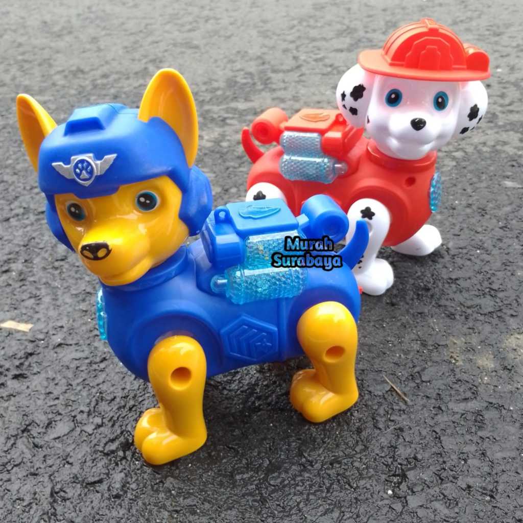 TERBARU Mainan Anak Laki Laki Robot Robotan Model Paw Patrol WJ950 | Mainan Action Figure Robot Kart