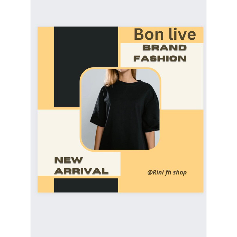 Bon live kaos dan jaket