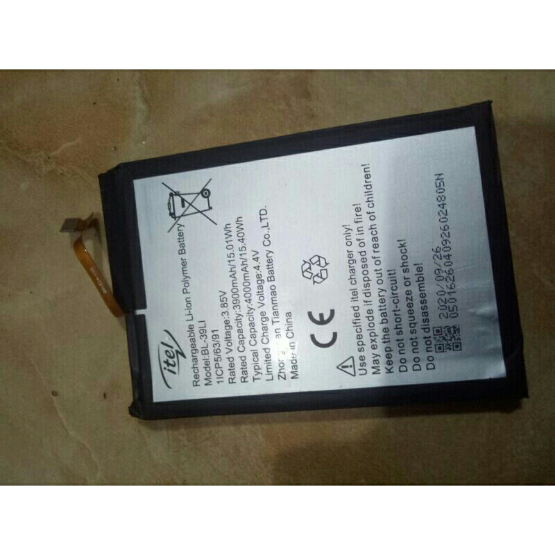 batre hp itel vision 1 L6005 batre ori cabutan normal udah tested
