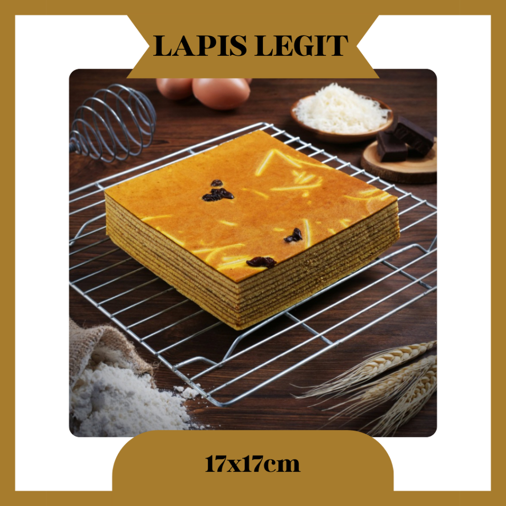 

Kue Lapis Legit Spesial Original Ukuran / Lapis Legit