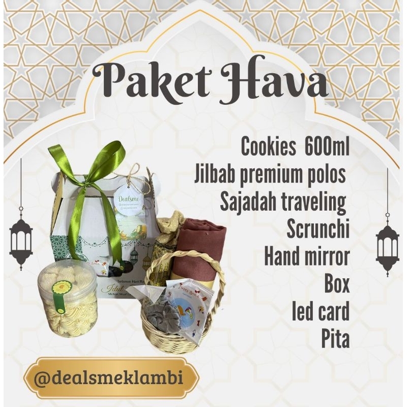 

hampers lebaran paket hava