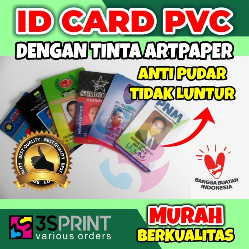 

Id card PVC | Kartu Member | Kartu Anggota | Kartu Pengunjung | Kartu Club
