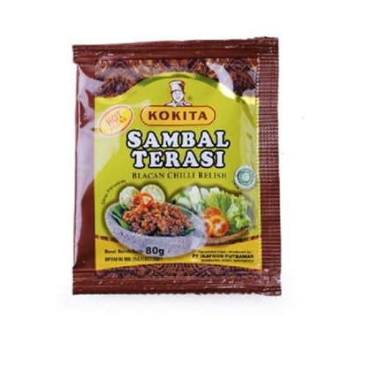 

kokita sambal terasi 15gr - kokita sambal terasi sachet