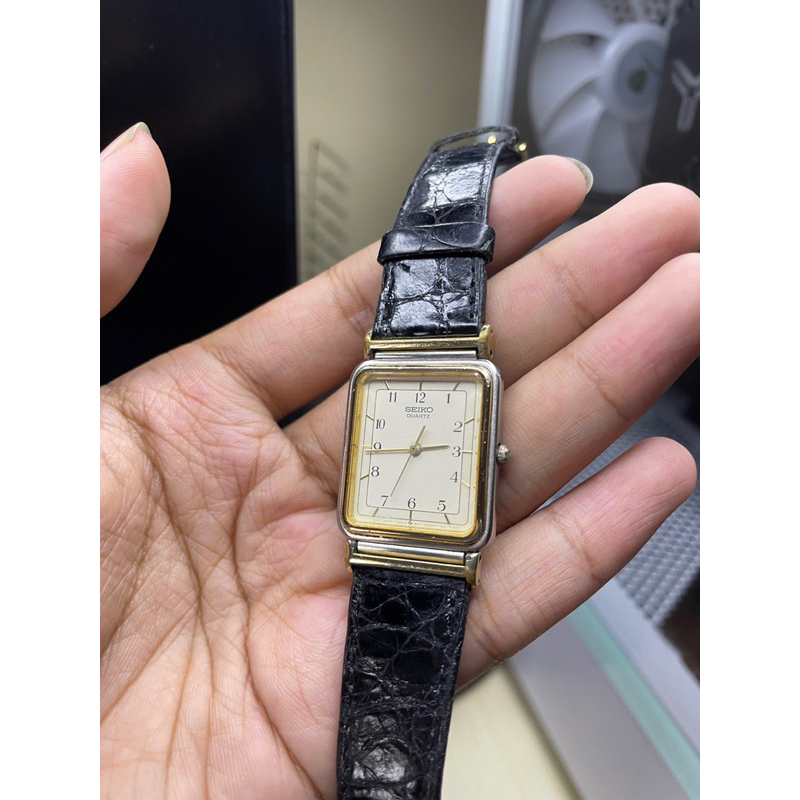 jam seiko tank quartz not cartier