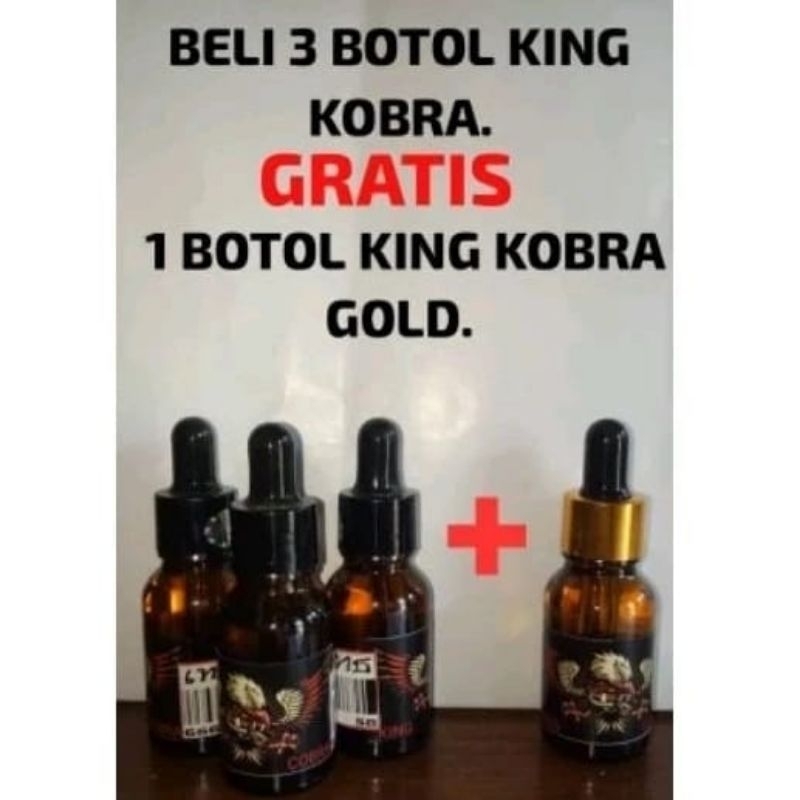 

TERLARIS PROMO BELI 3 BOTOL DOPING AYAM KING KOBRA BONUS 1 BOTOL KING KOBRA GOLD