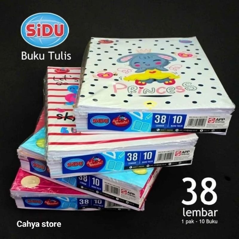 

Buku Tulis Sidu Jatim 38 lembar 1pack