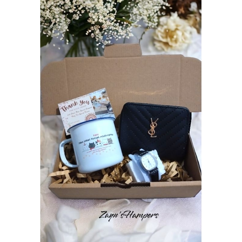 hampers ulang tahun/Gift box ulang tahun/hampers Gelas enamel /hampers gelas enamel ulang tahun