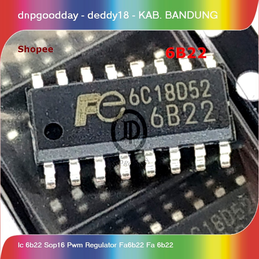 ic 6b22 sop16 pwm regulator fa6b22 fa 6b22