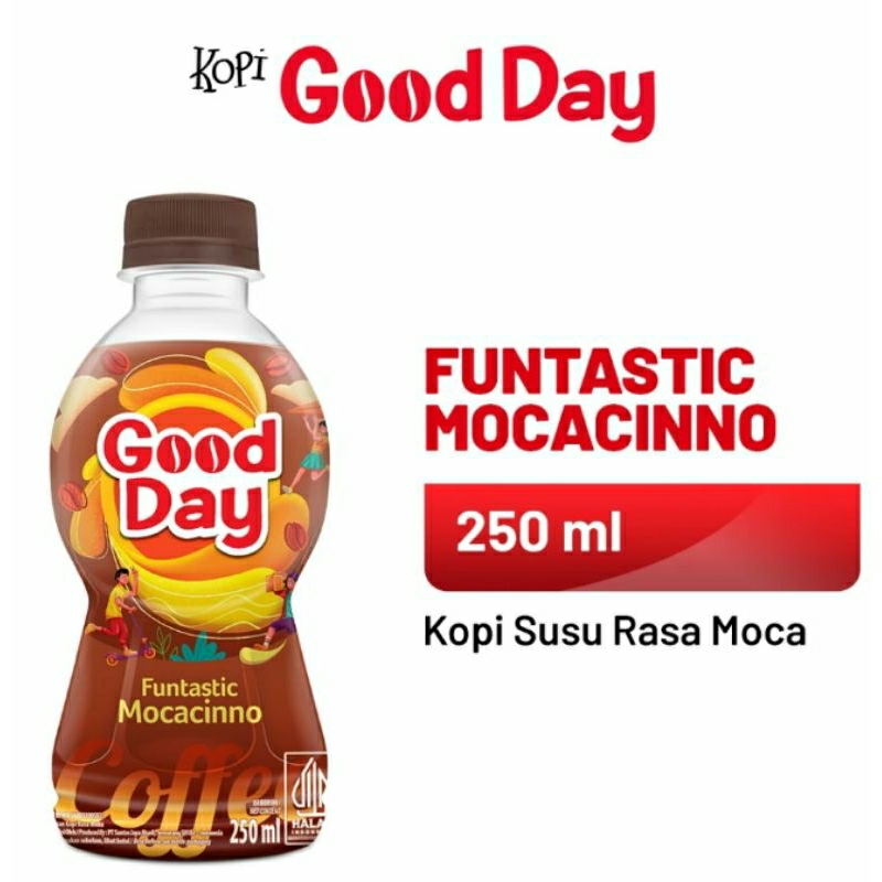 

Good Day botol mocacinno coffee 250ml
