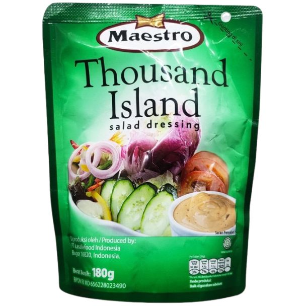 

Maestro Thousand Island 180gr Salad Dressing