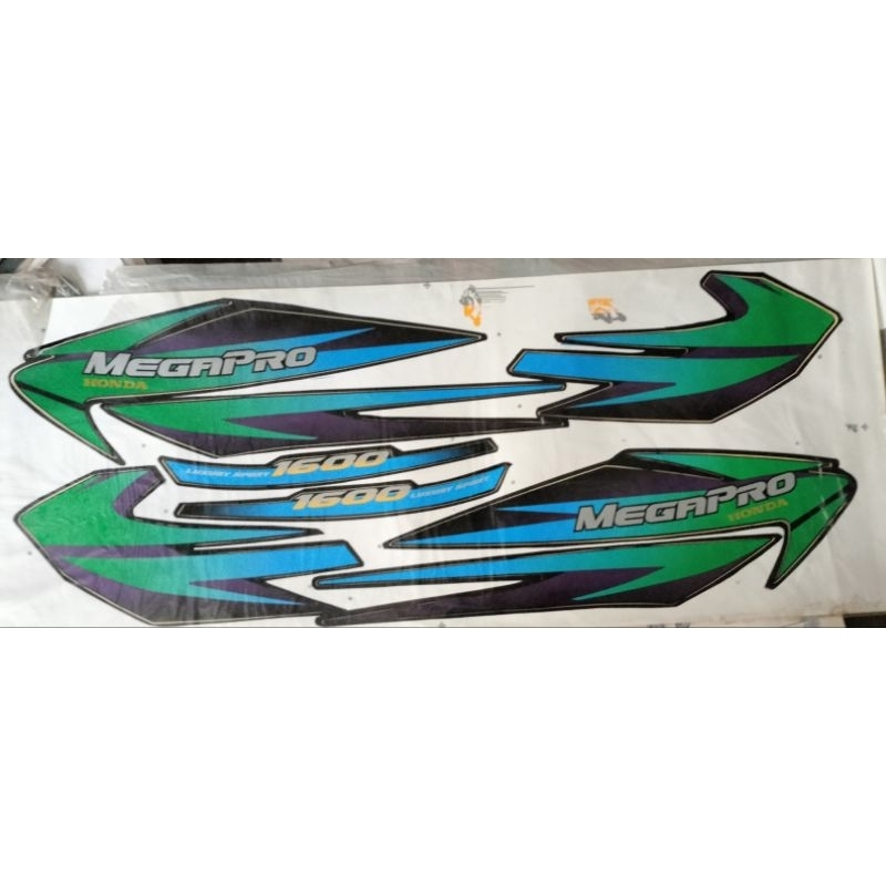 STRIPING STIKER MEGA PRO hiu MEGAPRO LAMA ORI AHM