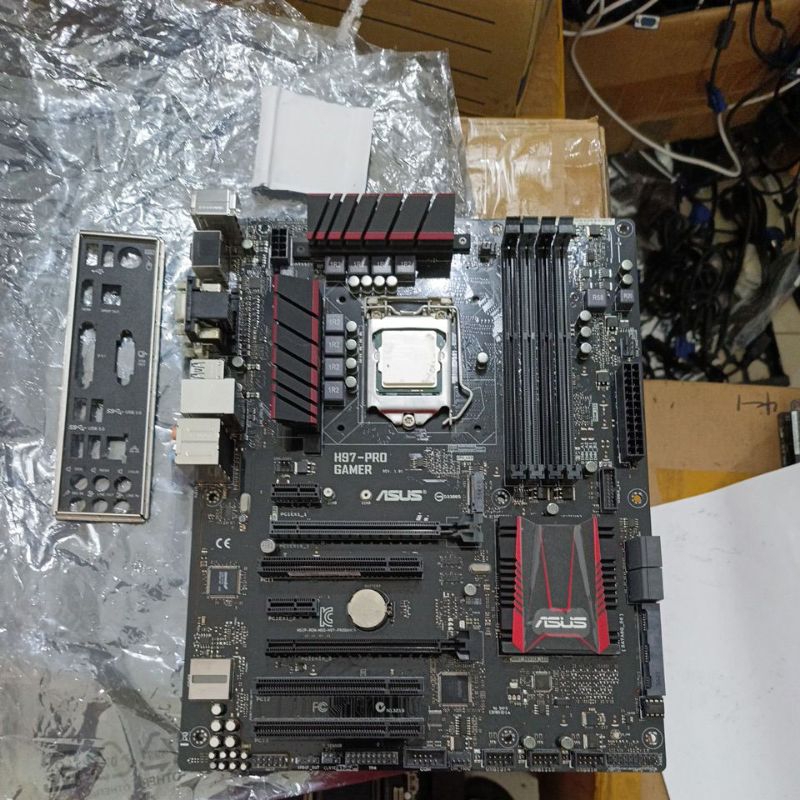 mainboard asus h97 pro gamer DDR3 + procsesor core i7-4790k