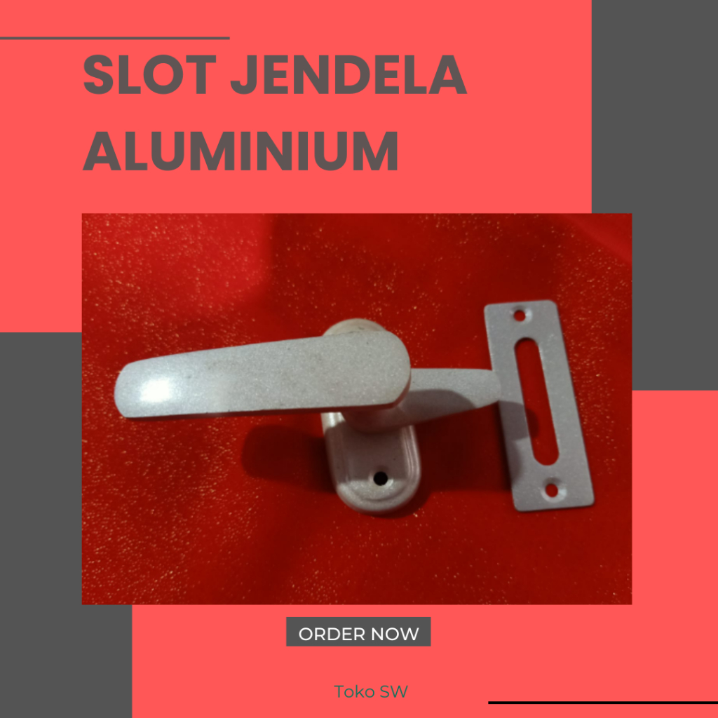 Slot / kunci jendela aluminium 2"