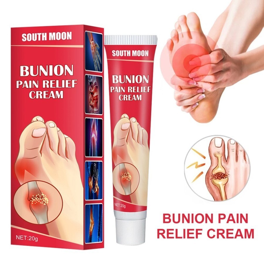 BUNION PAIN RELIEF Cream Obat Splint Jari Kaki Hallux Valgus Original
