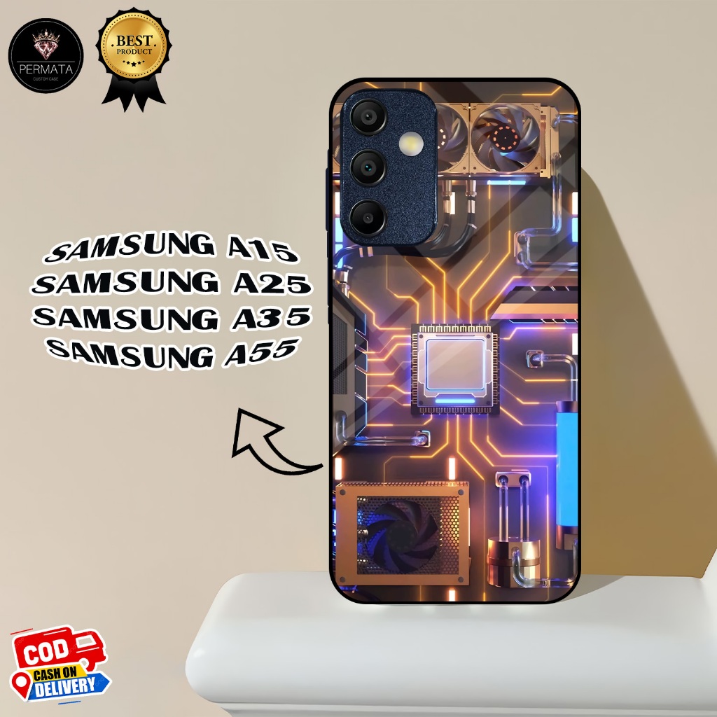[PC133] Case Glossy Samsung A15 4G/5G | Samsung A25 | Samsung A35 | Samsung A55 | Case Keren Pic HD 