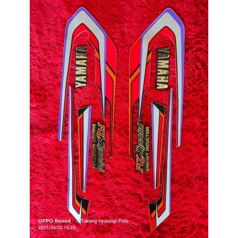 lis stiker striping RX spesial RXs lengkap 1994