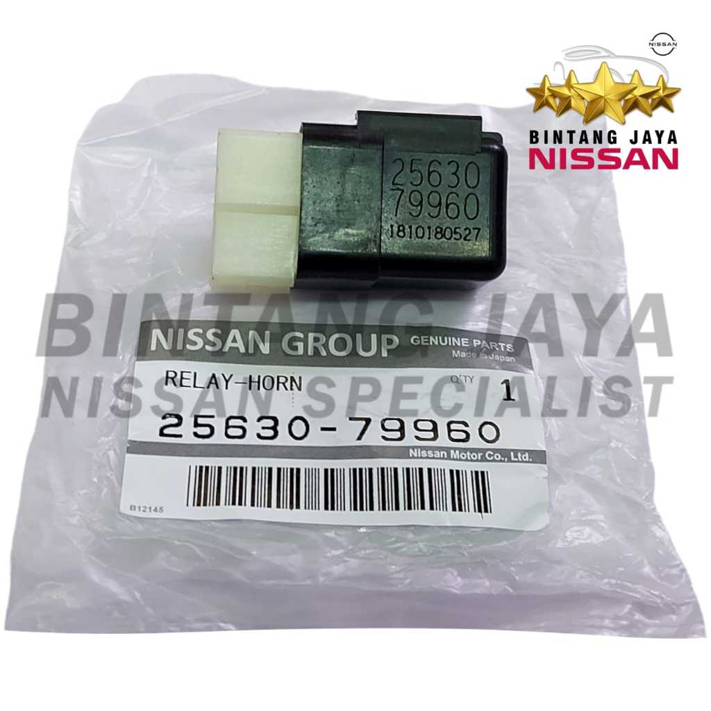Relay Horn Klakson Nissan Grand Livina Xgear Juke Evalia March Datsun Go Xtrail Serena Elgrand Teana