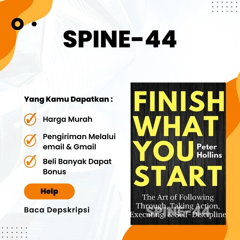 

Finish What You Start - Selesaikan Apa yang Anda Mulai