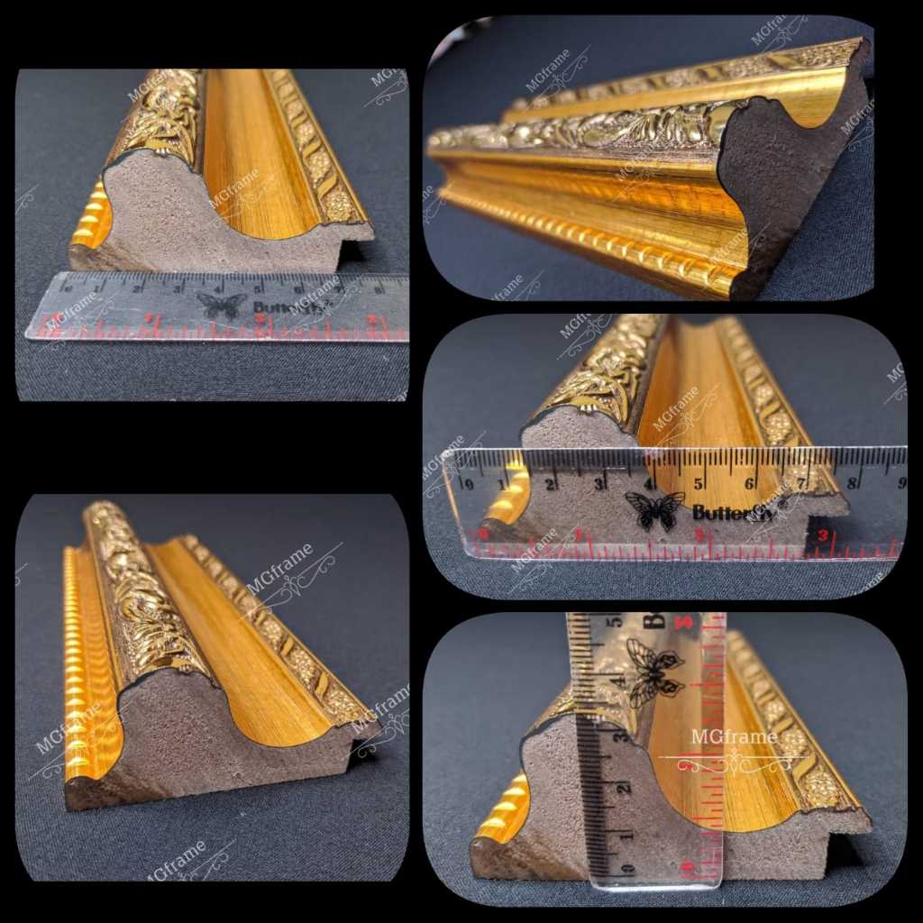 BATANGAN PIGURA TYPE S 83 PANJANG 3 M//LIS PLAVON// LIS PVC