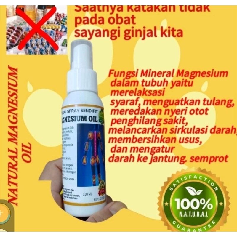 Magnesium oil pure 100ml