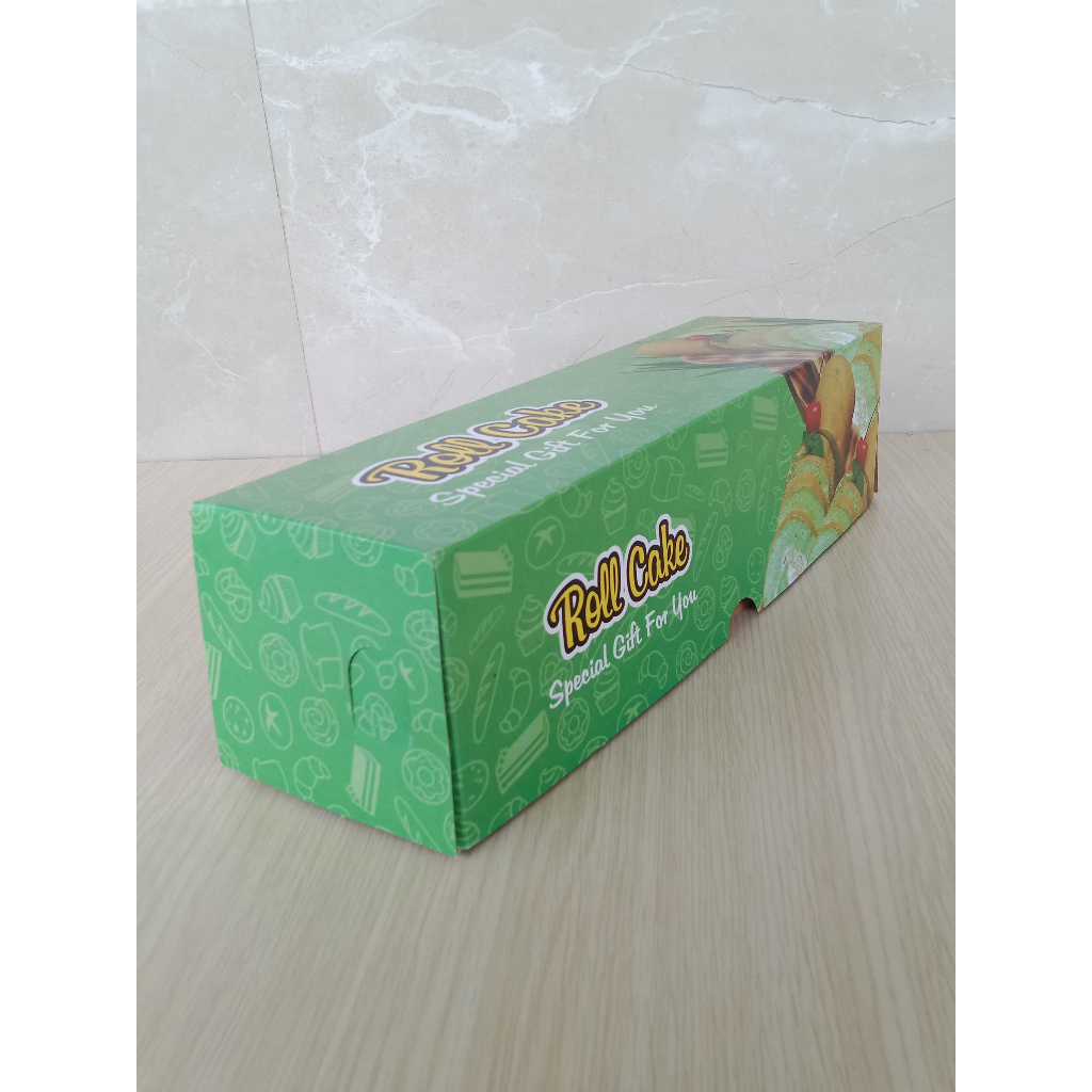 

RB 10 Pcs Dus Bolu Gulung / Roll Cake